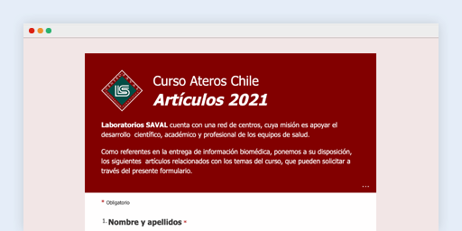 Solicitar Artículos